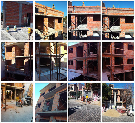 Construcción de techo